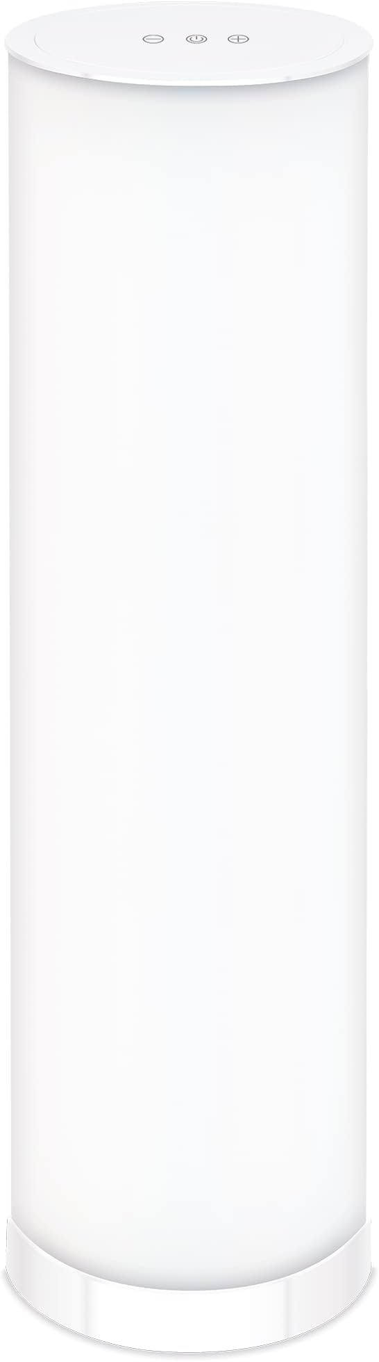 Light Therapy Lamp, 24in 10,000 LUX - LED Mood and Sunlight Lamp with 360 Degree Light Therapy to Fight Low Energy and Sunlight Deprivation for Home and Office Use, White