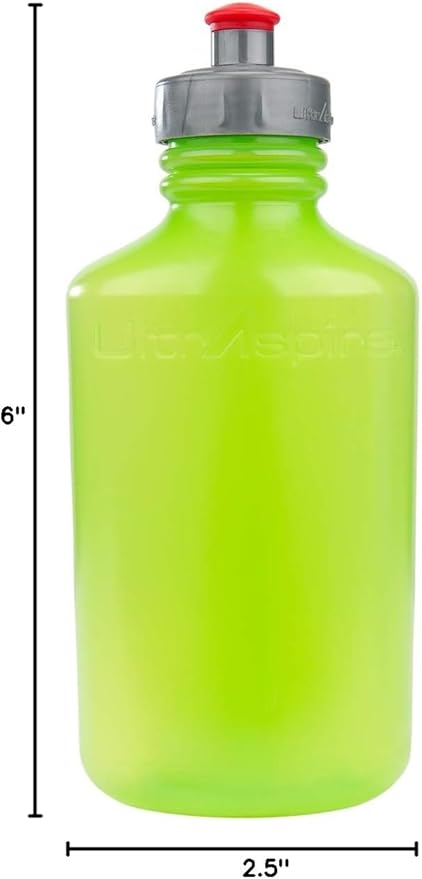 Ultraspire x UltraFlask 550 Hybrid Running Water Bottle - Ultra Squeezable, Soft and Comfortable, BPA and PVC Free, Made in The USA