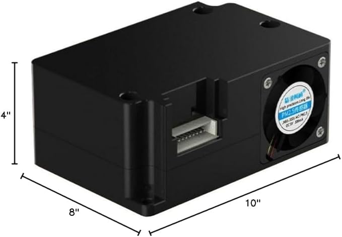 Generic PM2.5 Laser Particulate Matter Sensor PM1.0 PM10 Air Quality Detection Sensor Monitoring Particulate Matter Sensor Module