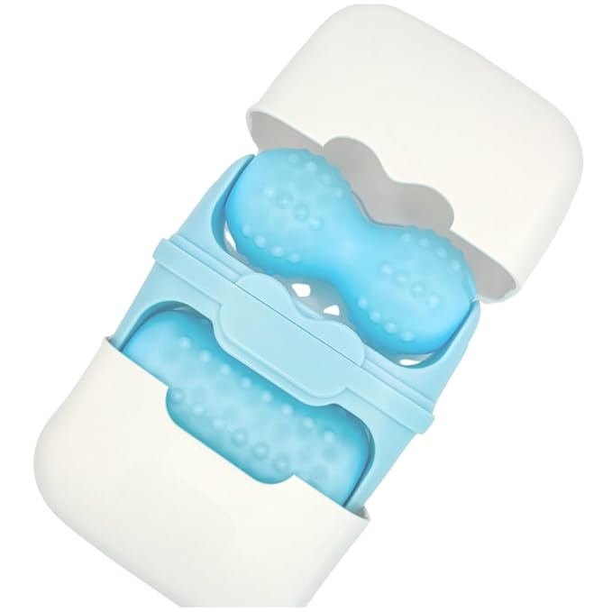 SSENNA 2in1 Ice Roller for Face and Body Shaping, Cooling Therapy - Reduce Puffiness and Skin Tightening, Self-care Gift