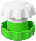EZY DOSE Crush Pill, Vitamins, Tablets Crusher and Grinder with Storage Compartment, Pets, Elderly, Effortlessly Crushes Medications into Fine Powder, Durable, Easy-to-Use, Green, Large, BPA Free