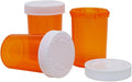 Ezy Dose Pill, Medicine, Vitamin Container & Vial, 20 Dram Storage, Child-Resistant Cap (Case of 180)