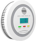 Smoke and Carbon Monoxide Detector, 2-in-1 Combo Alarm, Battery Operated Smoke Detector & CO Alarm with LCD Display, Dual Sensor Smoke Alarm &CO Sensor, Easy to Install,85db Sound