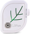 O3 Pure Leaf Wall Plug-In Air Purifier - Room Deodorizer & Mini Adjustable Ozone Generator and Ionizer - The Perfect Air Freshener for the Office, Bedroom, Kitchen, Smoke, Dust or your Cats and Dogs