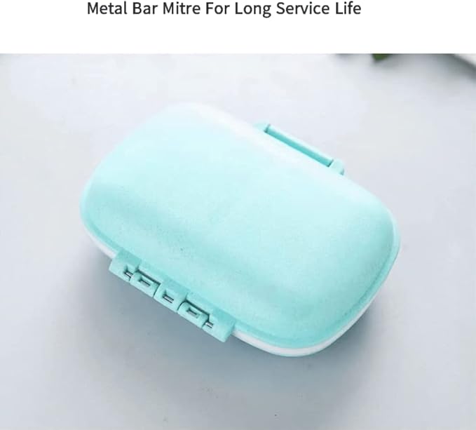 Daily Pill Organizer, MUQINGWAN Pill Box and Easy to Carry Convenient Pill. Vitamins. Fish Oil. Calcium Tablets. Supplement The Pill Tissue
