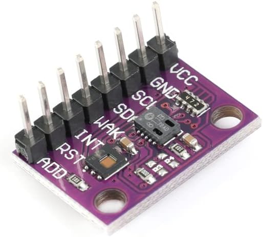 HDC1080 CCS811 Gas Detector Carbon Dioxide CO2 Gas Sensor Module eCO2 eTVOC 0~32768ppm Air Quality Numerical Gas Temperature Humidity Sensor Module Electronic DIY for Arduino