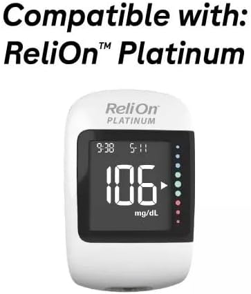 Platinum Test Strips, Platinum 50 Count (Pack of 1), Testing Blood Glucose, Set with Basket Goods Store