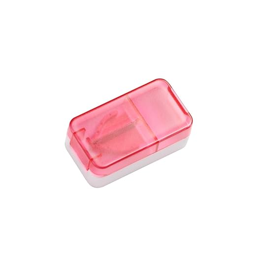 EZY DOSE Pill Cutter and Splitter, Daily Usage, Safely Cut Pills, Vitamins and Tablets, Accurate and Easy Cutting, Compact Design, Stainless Steel Blade, Travel Sized, Color May vary, BPA Free
