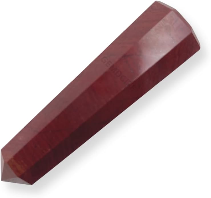 WholesaleGemShop 3 Inch Gemstones Obelisk Tower Jumbo Facet Aura Rock Crystal Natural Polished Earth Wand Spirit