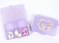 Kuromi Officially Licensed Partitioned Pill Box - Multipurpose Box for Small Accessories and Medicine