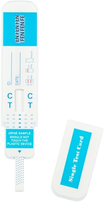 Fentanyl Test Dip Cards: Quick, Accurate Results, Reliable Detection 5-Minute Forensic Urine Test (10 Tests)