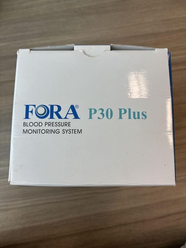 Fora P30 Plus Blood Pressure Monitoring System. Made in Taiwan, IRB & Smart Averaging Technology. Adjustable Cuff That Fits Arms 9.4-16.9 inches (24-43 cm) in Circumference.