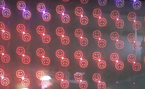 HI-LITES Smiley Special Effect Light Changing/Light Diffraction Glasses - Smiley Face Effect Lenses - Designer Style