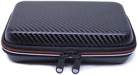 Hard Shell Diabetic Supplies Travel Case Diabetes Testing Kit Organizer Bag for Blood Sugar Test Strips, Glucose Meter, Lancets, Lancing Device, Medication, Pills, Insulin Syringes,Pens Needles(Black)