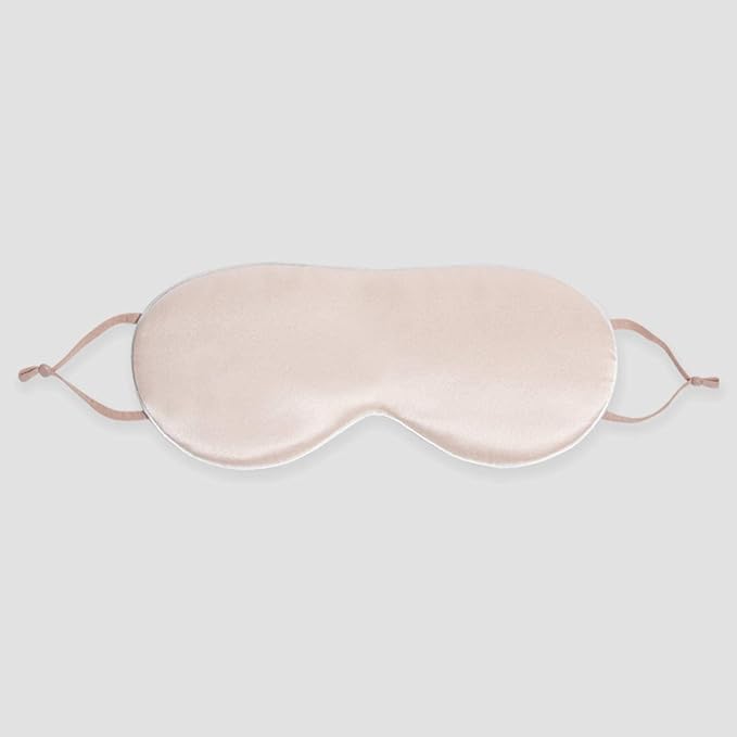 Silk Eye Mask with Hot/Cold Therapy for Eye Care and Sleep