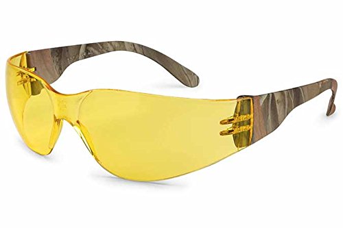 Gateway Safety 46CM75 UL-Certified StarLite Safety Glasses, Amber Lens, Camo Frame (Pack of 10)