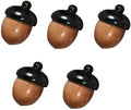 Leadigol 5PCS Solid Wood Medicine Pill Box, Mini Sandalwood Pill Case Tablets, Wood Medicine Pill Box, Tablets Storage Sealed Can, Sandalwood Rescue Wooden Pill Case Box