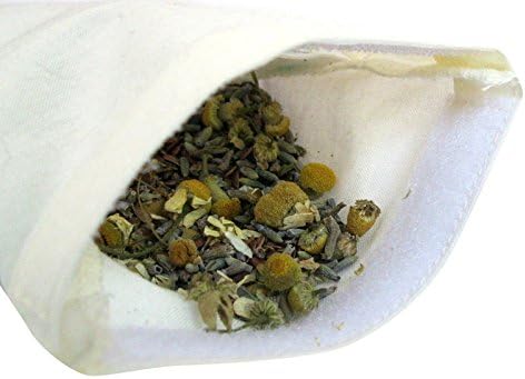 Scented Cotton Eye Pillow - 4.5 x 9 - Lavender Chamomile Flax - Removable Washable Cover - Headache Relief Soothing spa Yoga Sleep - Purple Amethyst