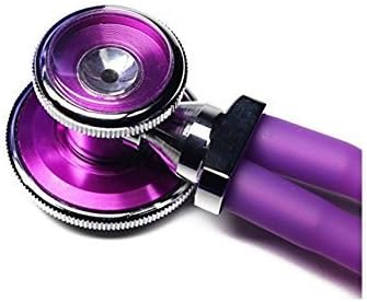Santamedical Adult Deluxe Aneroid Sphygmomanometer with Stethoscope - Blood Pressure Cuff Durable and Carrying Case - Manual Blood Pressure Cuff Purple
