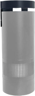 Vehicle-Mounted Car Air Purifier, Silver, Multi-Layer Filter Element, Compact Cup Holder Design