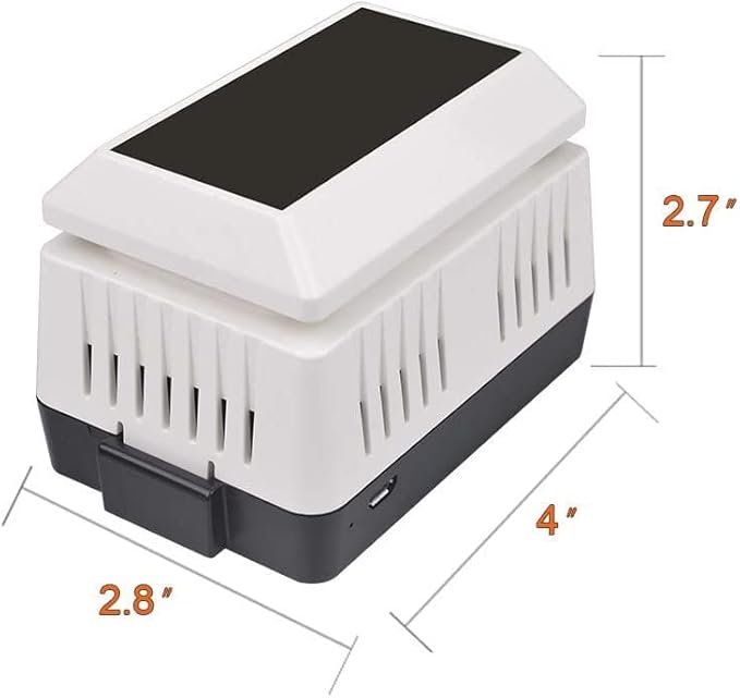 ECOWITT WH43 Indoor PM2.5 Air Quality Sensor, Need to Pair with Wi-Fi Gateway or Consoles, Accessory Only, Can Not Be Used Alone, 915 MHz