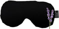 Mother Earth Pillows Sinus Flax Pillow for Natural Relief (Black - Soothe Herbal Blend)