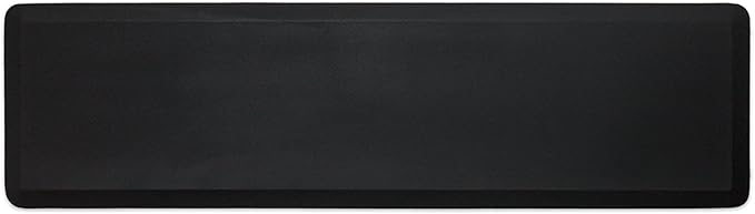 NewLife by GelPro Professional Grade Anti-Fatigue Kitchen & Office Comfort Bio-Foam Mat with non-slip bottom for health & wellness, 20X72, Midnight (104-00-2072-1)