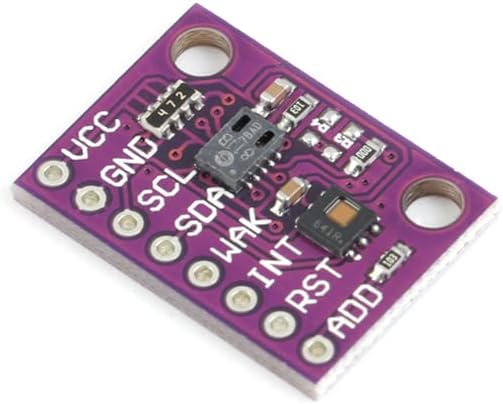 HDC1080 CCS811 Gas Detector Carbon Dioxide CO2 Gas Sensor Module eCO2 eTVOC 0~32768ppm Air Quality Numerical Gas Temperature Humidity Sensor Module Electronic DIY for Arduino