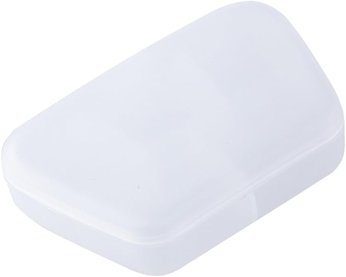 Pill Box,dezirZJjx Premium 5 Compartments Medicine Case Pills Tablet Jewelry Box Organizer Container - White