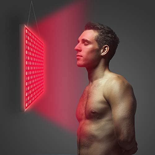 45W Red LED Light Therapy Panel, Deep Red 660nm and Near Infrared 850nm LED Light Therapy Combo - FDA Registered