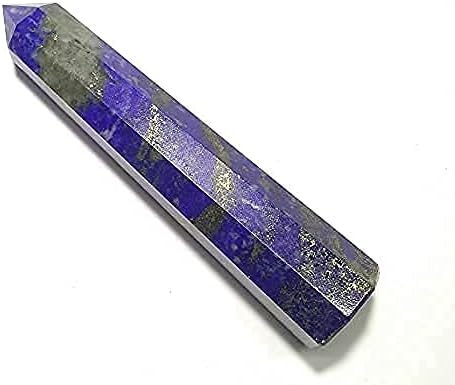 WholesaleGemShop 3 Inch Gemstones Obelisk Tower Jumbo Facet Aura Rock Crystal Natural Polished Earth Wand Spirit
