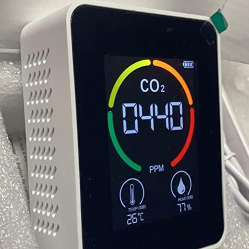 Multi Sensor Air Quality Monitor for CO2 HCHO TVOC Temperature Humidity Detection