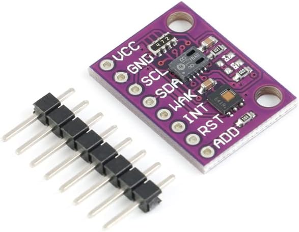 HDC1080 CCS811 Gas Detector Carbon Dioxide CO2 Gas Sensor Module eCO2 eTVOC 0~32768ppm Air Quality Numerical Gas Temperature Humidity Sensor Module Electronic DIY for Arduino