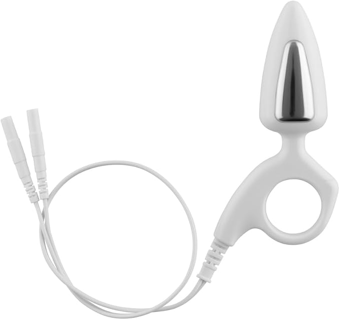 Discount TENS - Anal Probe Electrode for TENS, EMS, E-Stim, Electro Stim Units – Pelvic Floor Exerciser & Stimulator, Stainless Steel & Bio-Plastic with 2mm Pin Connector. Model A2