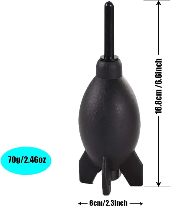 FOTGA Professional Rocket Cleaning Air Blower Duster Dust Cleaner for LCD Screen Computer Keyboard Digital SLR Camera Telescope Lens Filters