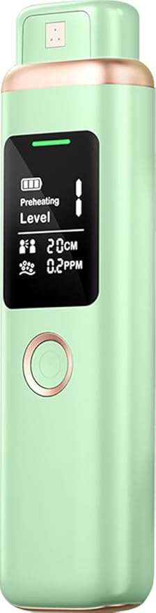 Smart Bad Breath Tester - Hygienic pop-up Probe, Portable Bad Breath Tester with SGS lab-Grade Accuracy MEMS Sensor, 4 Levels of Odour Analysis and Intelligent Social Distance Guidance