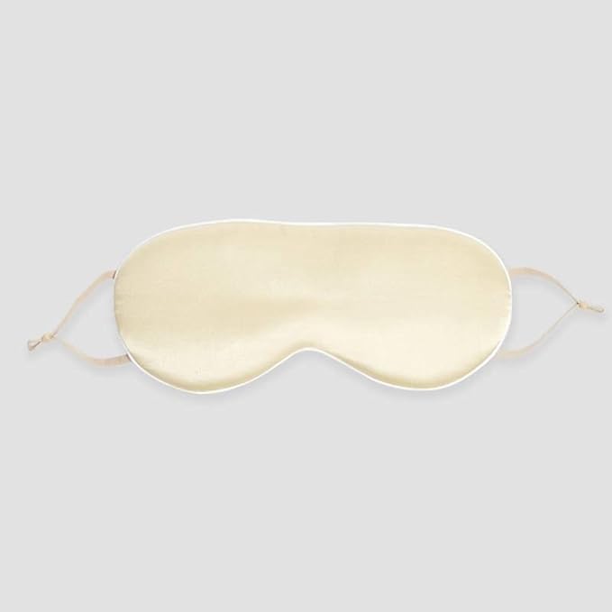 Silk Eye Mask with Hot/Cold Therapy for Eye Care and Sleep