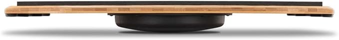 UPLIFTDESK Bamboo Motion-X Balance Board - 27” Ergonomic Wobble Board for Standing Desks, Anti-Fatigue Support for Core Engagement & Stability