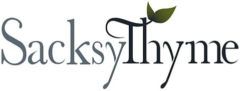 SacksyThyme Microwave Heating Pad for Pain Relief, Flaxseed & Cherry Pit Herbal Heating Pad, Hot Cold Therapy (Sky Blue)