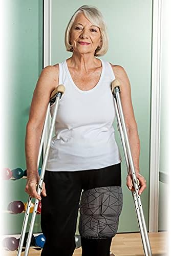 HurtSkurt® Premium Ice Therapy Sleeve – Blackout XL – Stretch-Fit Wearable Cold Compression Wrap for Knee, Leg, Elbow & Ankle Recovery