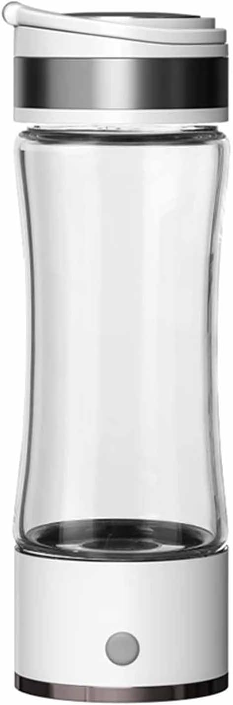 Molecular Hydrogen Water Bottle Generator, 480mL Up to 5500 PPB, Performance SPE+PEM Dual Chamber Technology, Equipped with Hydrogen Inhalation Device