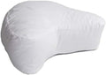 Hermell Products Mini CPAP Neck Travel Pillow with With Cotton-blend Removable Cover