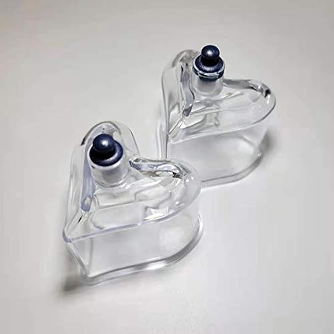 10Pcs Heart and Star Shaped Cupping Cups 1 Cupping Gun Plastic Vacuum Cupping Therapy Set Cupping Kit Massager with Box