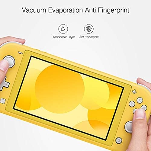 PERFECTSIGHT Anti Blue Light Anti Glare Tempered Glass Screen Protector Compatible with Nintendo Switch Lite 5.5 inch, [Eye Protection] [Great Gaming Experience] - Matte Clear Anti Fingerprint 1 Pack