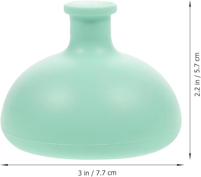 EXCEART Pressure Drum Massage Chest Physical Cup Percussion Treatment for The Inability to Expectoration and Long-Term Bed Rest Basic Nursing Work Blue