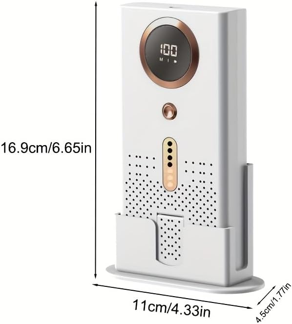 Air Purifier, Small Air Cleaners for Home, Portable Air Purifier, Aroma Machine for Pet Rooms, Toilets, Smoking Areas,White