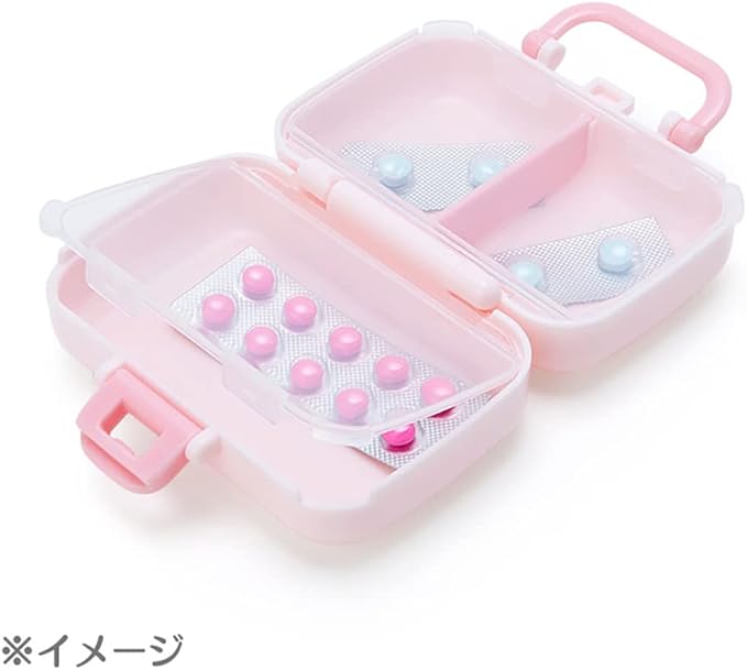 SANRIO My Melody Pill Case - 3 Compartment Pill Organizer