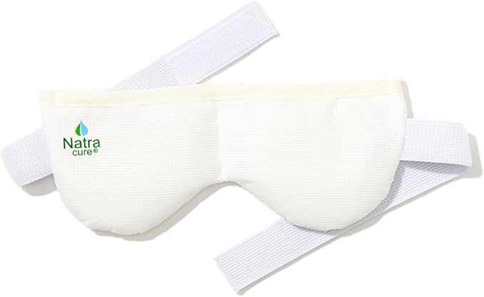 NatraCure Steam Heated Eye Mask – Warm Compress for Eyes, Microwavable for Dry Eyes, Stye Eye Treatment, Heated Eye Masks for Dry Eyes, Steam Eye Mask for Dry Eyes - 417SB RET