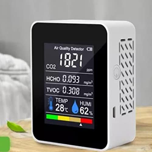 Multi Sensor Air Quality Monitor for CO2 HCHO TVOC Temperature Humidity Detection