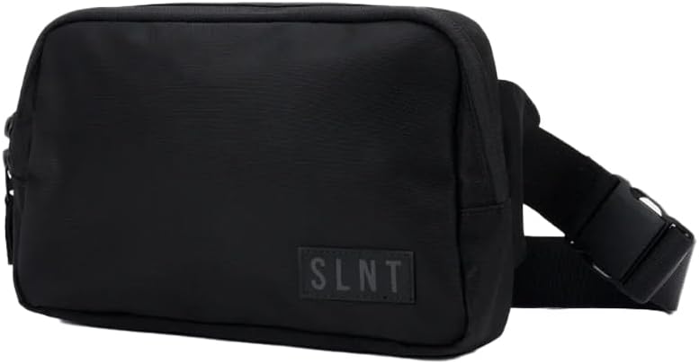 SLNT Compact Faraday Sling Bag with Signal Blocking Faraday Phone Sleeve, EMF-reducing, and RFID-blocking Pockets